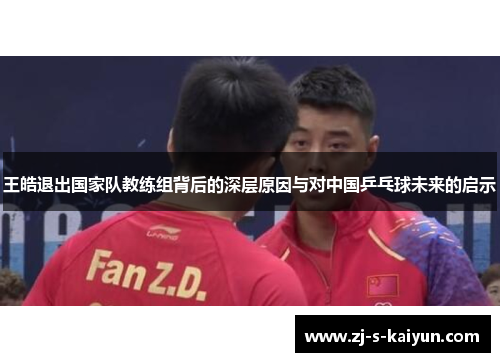 王皓退出国家队教练组背后的深层原因与对中国乒乓球未来的启示 王皓退出国家队教练组背后的深层原因与对中国乒乓球未来的启示